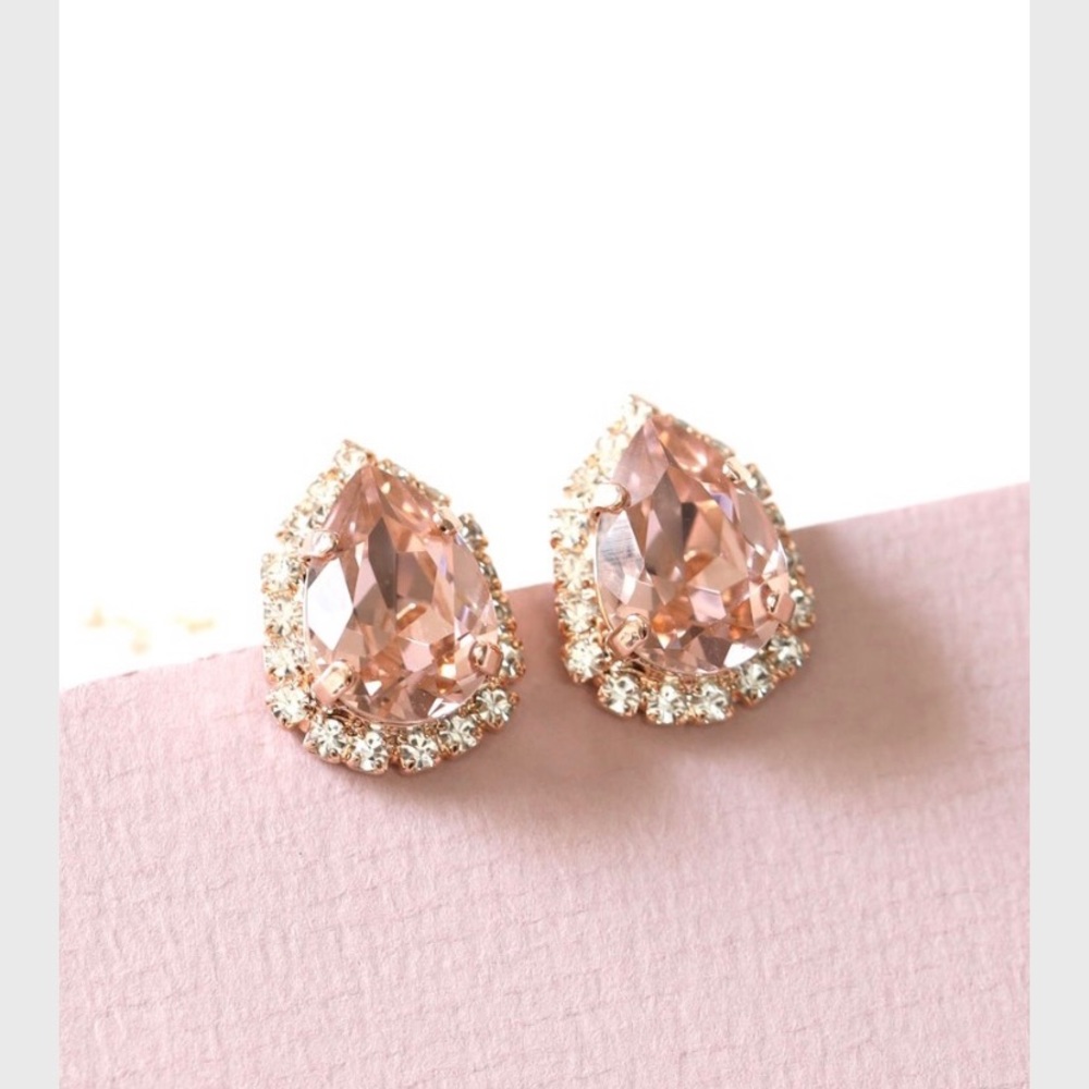 Ilona Rubin blush earrings